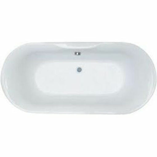 Oval Built-in Bath 1700x700mm (ex bath waste)