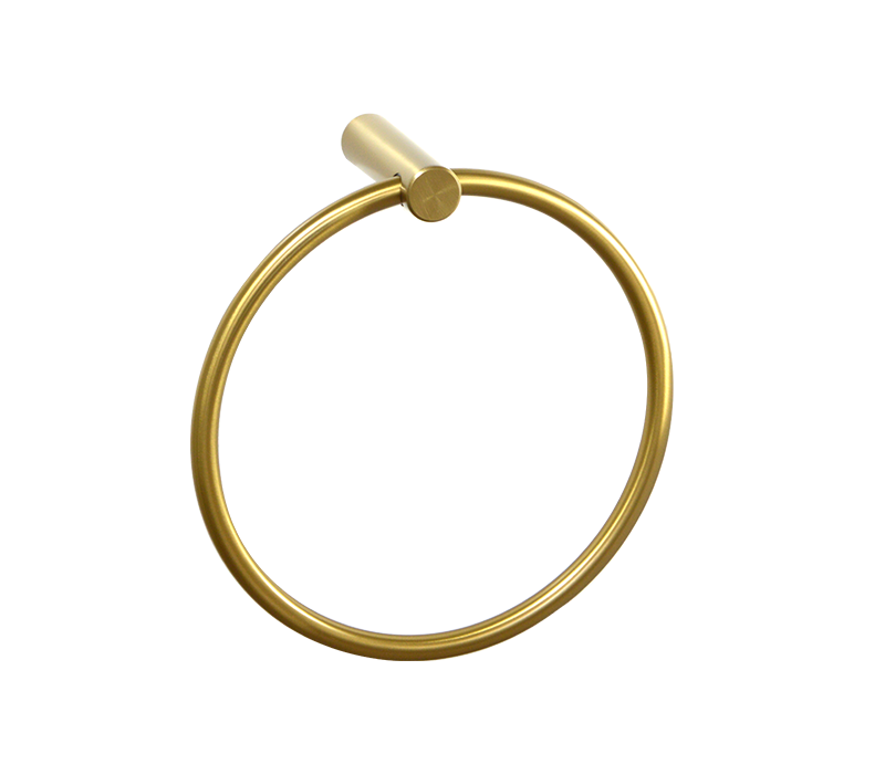 Towel Ring Brass