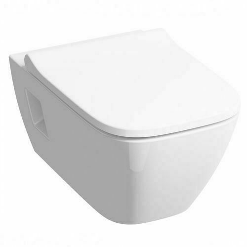 Demi Square Wall Hung Toilet - Tornado Flush