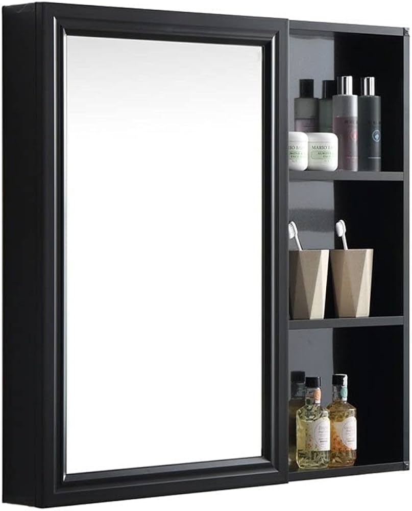 Montana Mirror Cabinet Black