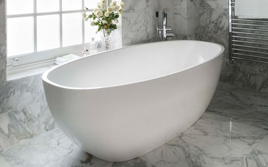 Milan Freestanding White Bath 1700x790x670mm