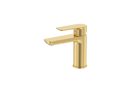 Cobra Seine Basin Mixer Standard Brushed Gold