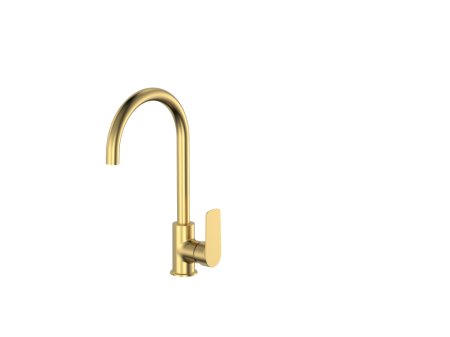 Cobra Seine Sink Mixer Brushed Gold