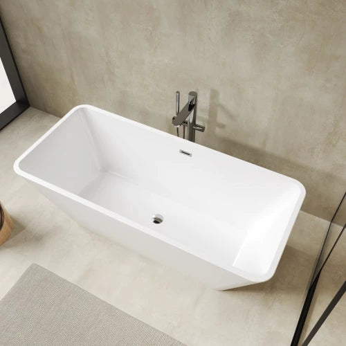 Mercury Freestanding White Bath 1700x750x580mm