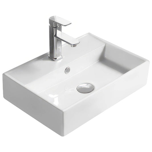 Tahiti Basin 515x410x160mm (ex tap and fittings)