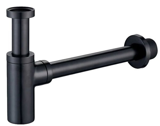 Gio Bottle Trap Round Matt Black 32mm