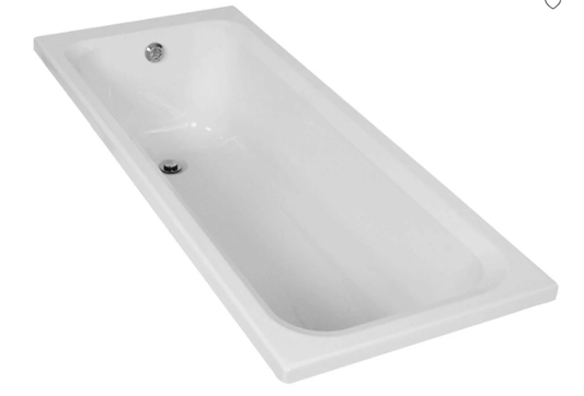 Rectangular Built-in Bath 1700x700mm (ex bath waste)