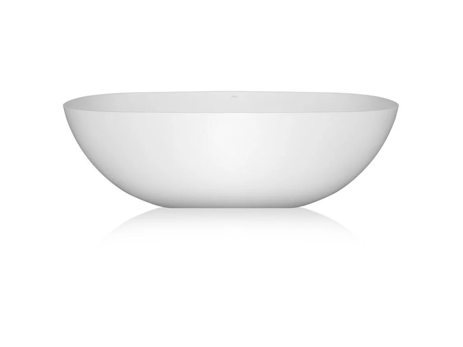 Silhouette Freestanding White Tub 1580x800mm (ex bath waste)