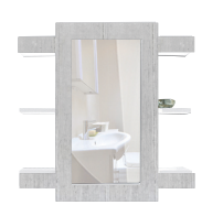 700 Boston Sliding Mirror Grey