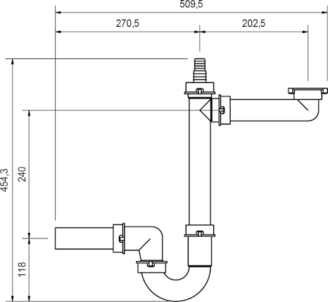 Franke Spazio Plumbing Kit 1