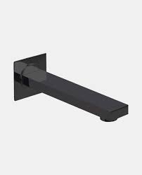 Black Square Spout 200mm