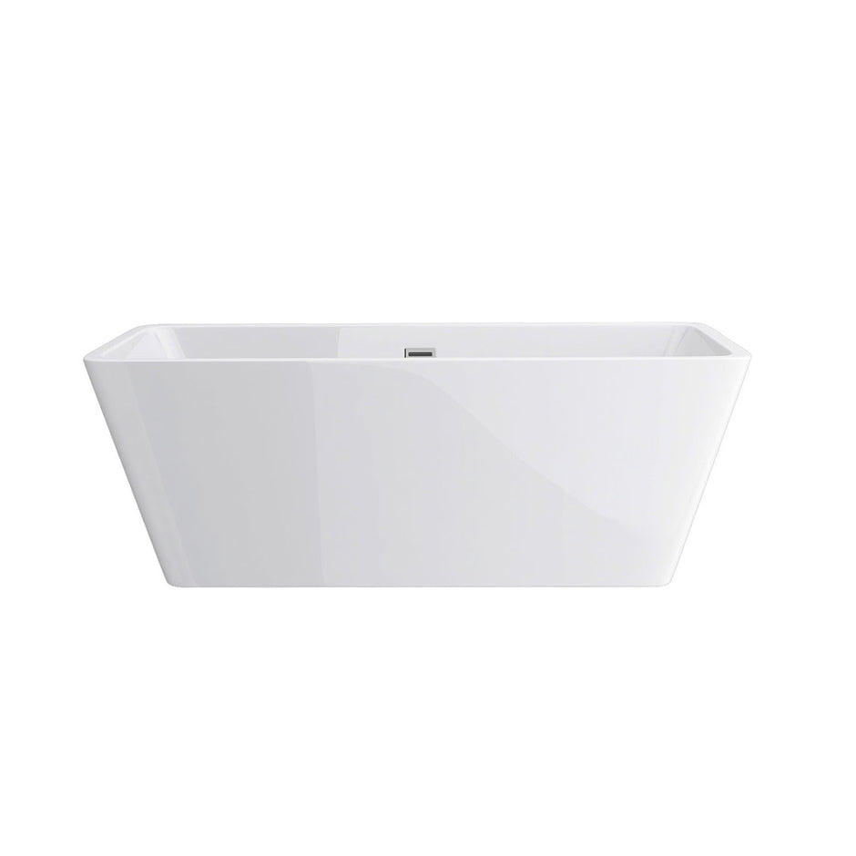 Luna Freestanding White Bath 1700x880x580mm