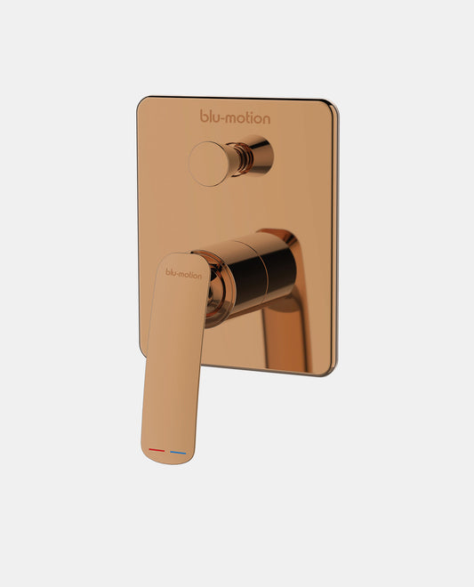 Eleganz Rose Gold Divertor Mixer