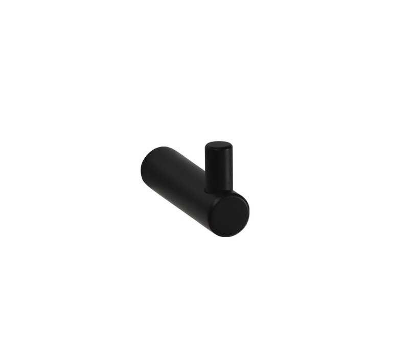 Single Robe Hook Black